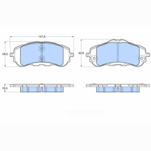 Δισκόφρενα  ZTEC+ για Citroen,Opel,Peugeot,Toyota